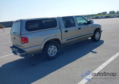 2001 Chevrolet S-10 Ls z USA, uszkodzony, nr VIN 1GCDT13W21K254779